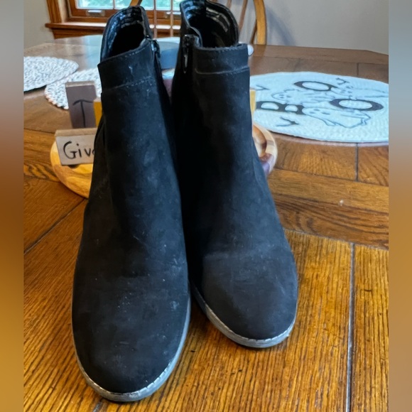 MADDEN NYC Shoes - Madden NYC Womens Wedge Ankle Booties Black Size 10